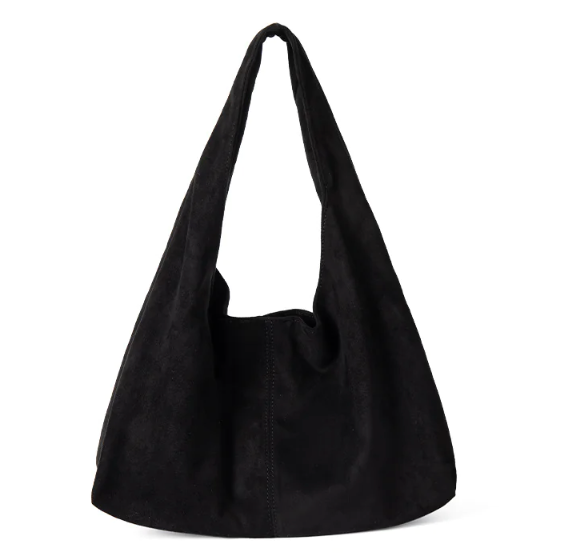 Large Suede Tote Bag
